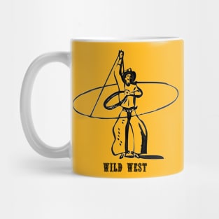 Western Era - Wild West Cowboy with Lasso 1 Mug